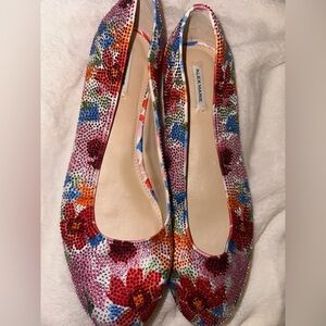 Alex Marie Multicolor Floral Flats